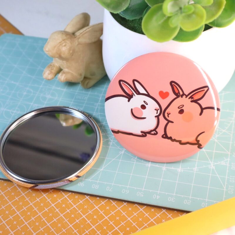 Espejo amor de conejitos 🐰💖