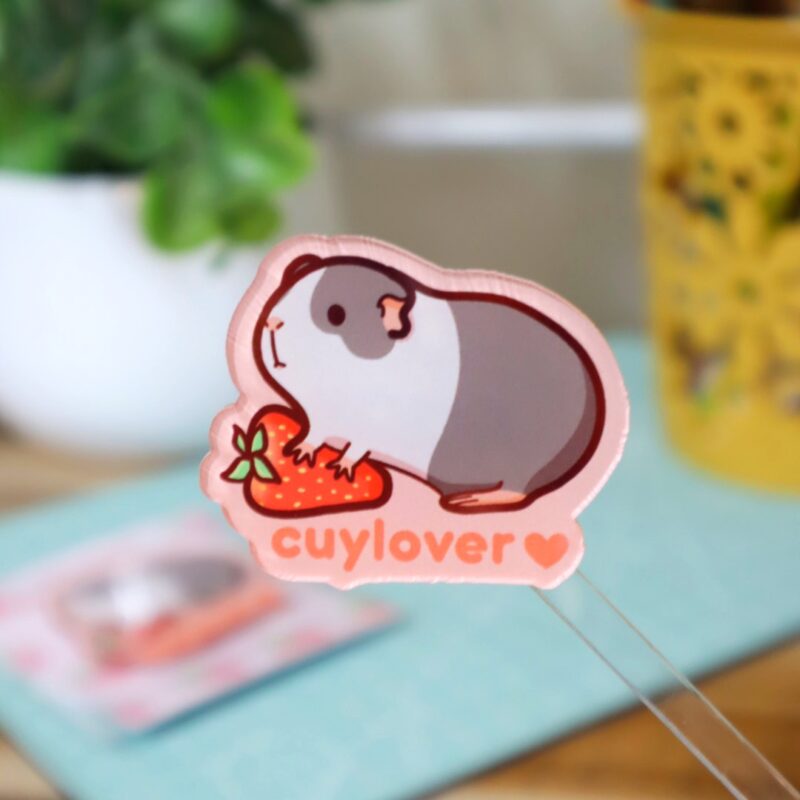 Prendedor Cuy Cuy 🍓🐹