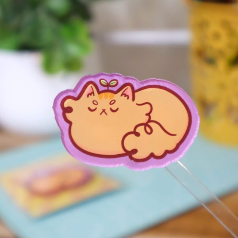 Prendedor Gatito pancito 🐈🍞