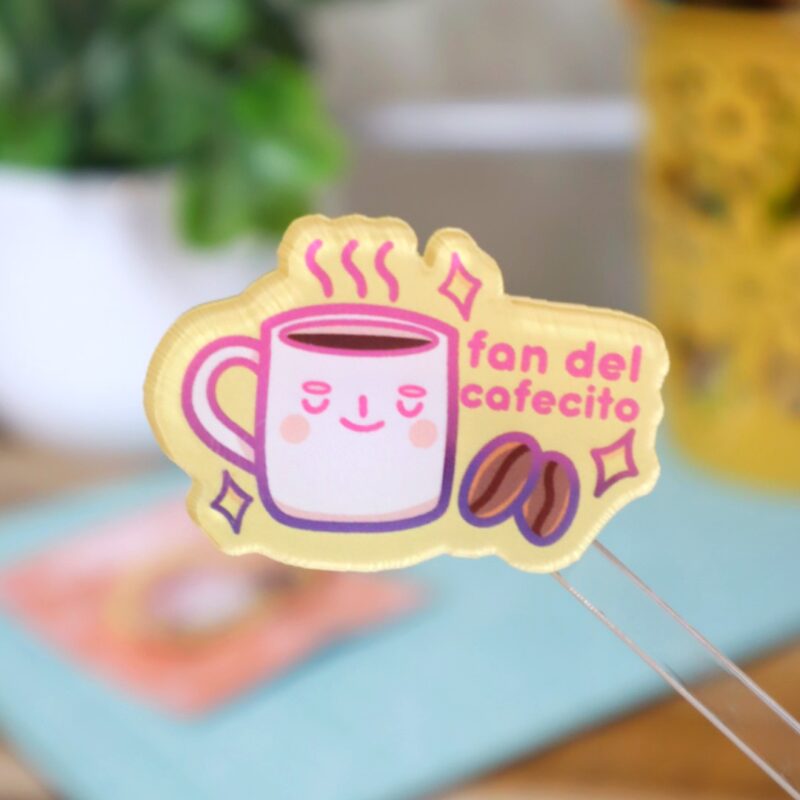 Prendedor Fan del Cafecito ☕✨