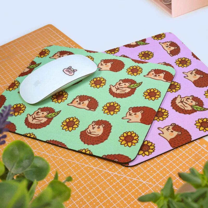 Mousepad Erizos 🦔💛