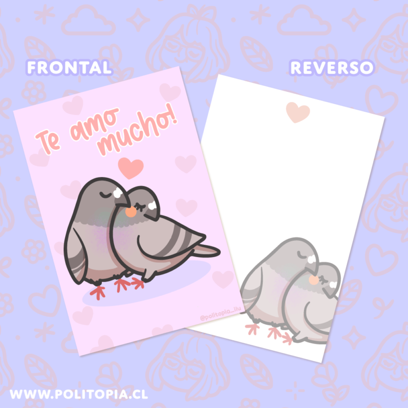 Tarjetas Amorosas Palomas
