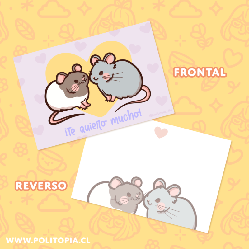 Tarjetas Amorosas Ratitas