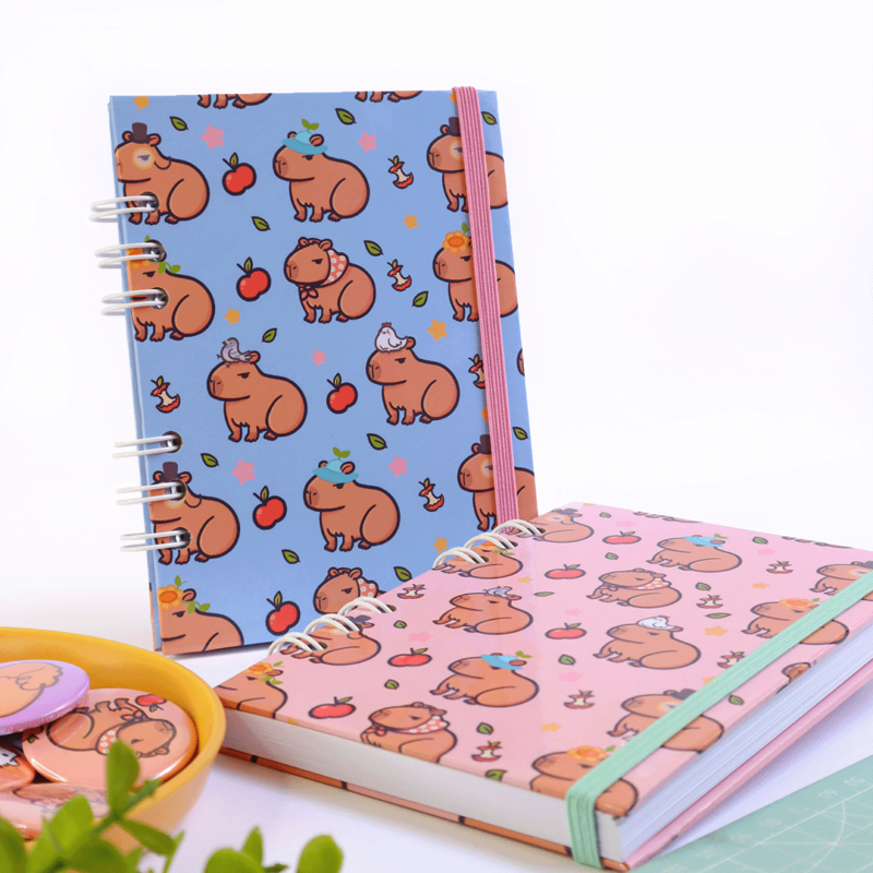 Libreta Capybaras 🍎