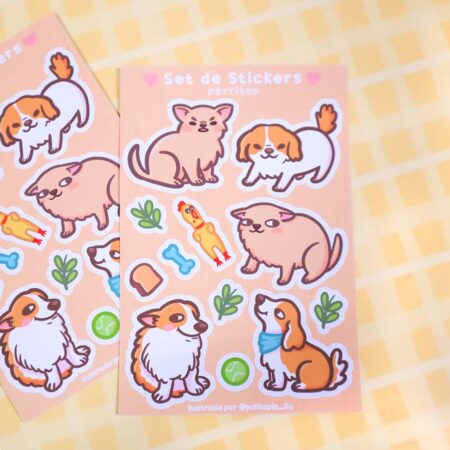 Set Sticker Perritos 🐶