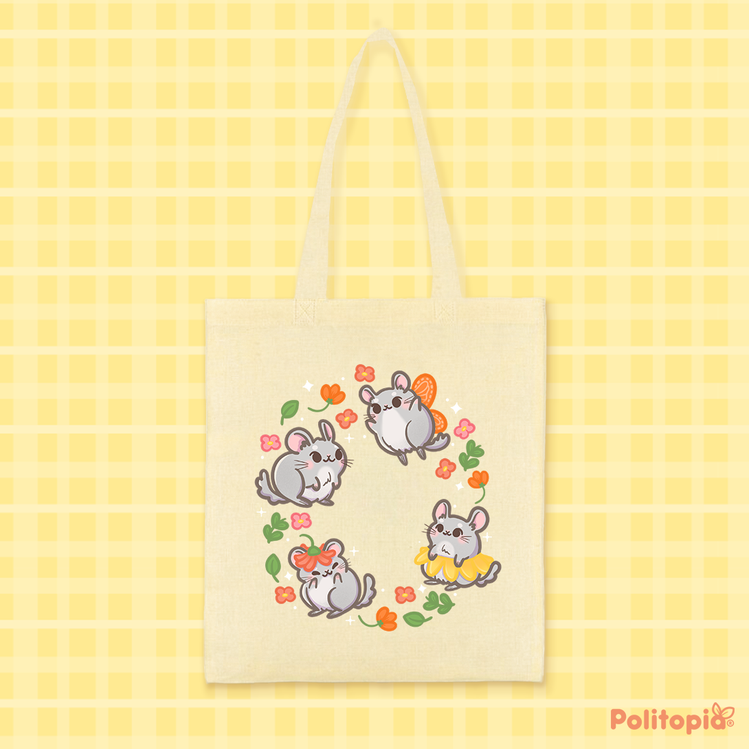 Totebag Chinchillas 🌸