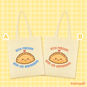 Totebag Fan de las Empanadas
