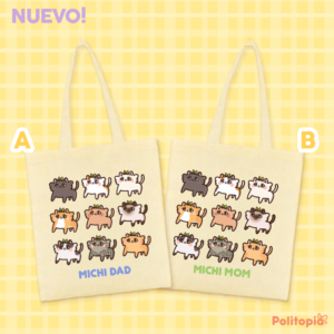 Totebag Mom/Dad Cat 🐱
