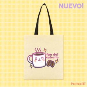 Totebag Fan del Cafecito