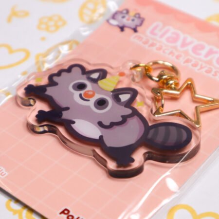 Llavero mapache payaso 🦝