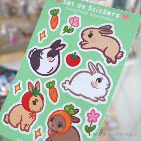 Set Sticker conejos 🐰