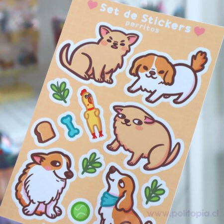 Set Sticker Perritos 🐶