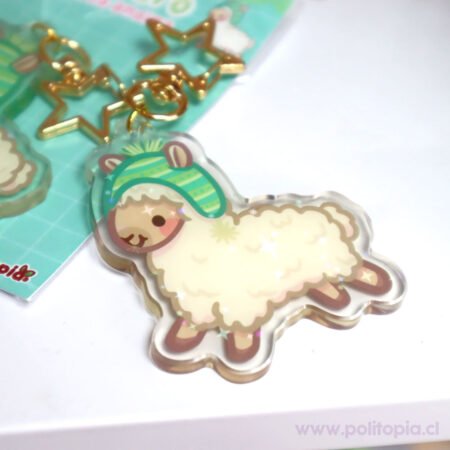Llavero alpaca