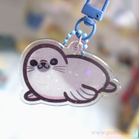 Llavero mini foca