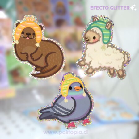 Vinilo Glitter andino