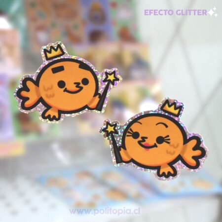 Vinilo Glitter Padrinos