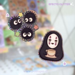 Vinilo Glitter Ghibli